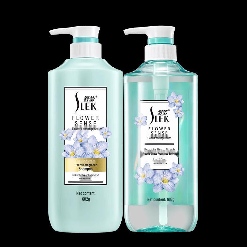 Slek Freesia Shampoo & Shower Gel Set
