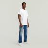 G-Star Jeans Men Denim Pants Straight Fit Blue Dakota Regular Straight D23691-E107-H703-W34/L30