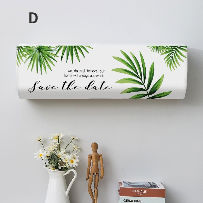 Nordic Air Conditioner Deksel Innendørs Pastoral Hengende Air Conditioning Beskyttelsesklut Støvtett deksel Ins Home Decor Protection Case