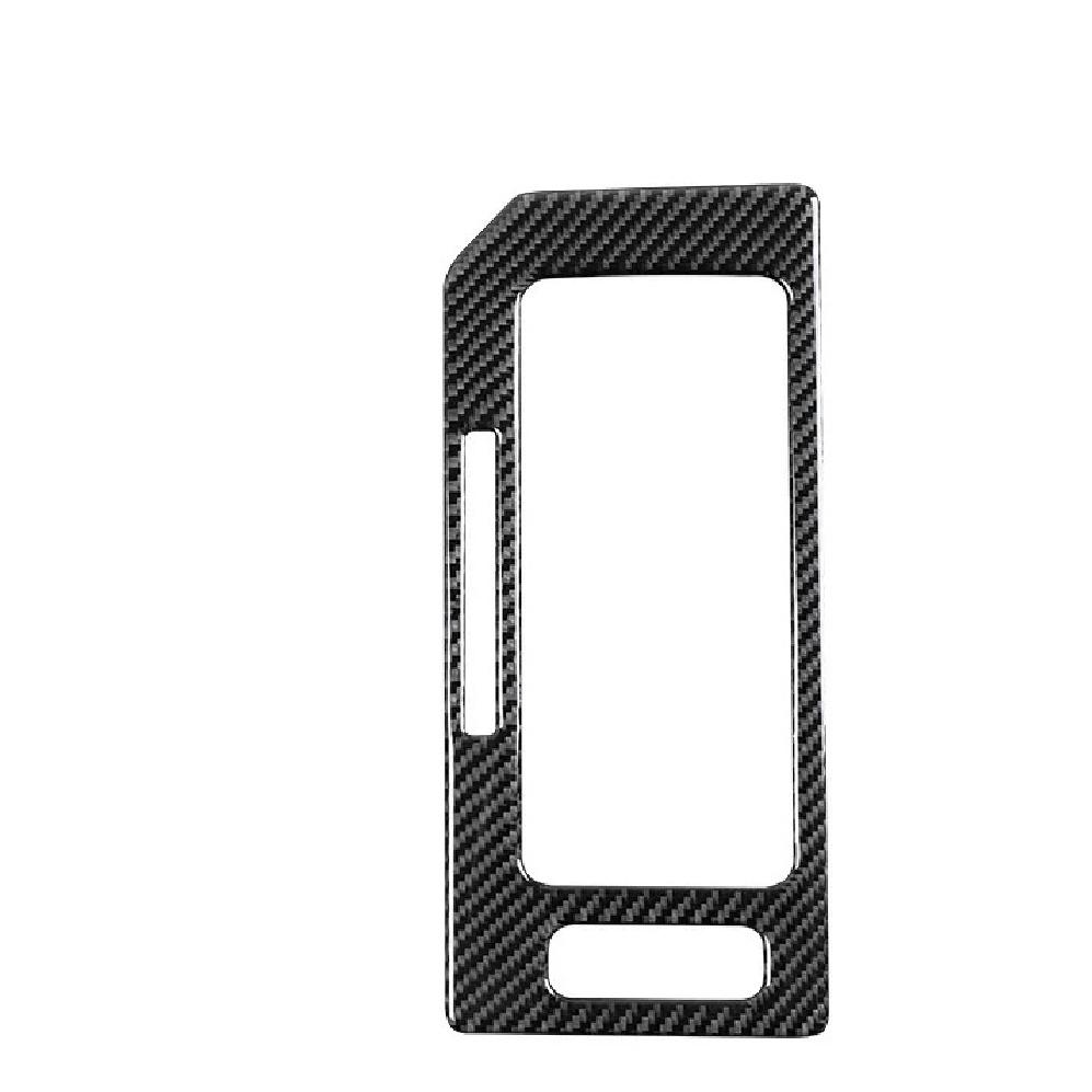 Carbon Fiber Car Central Console Gear Shifter Panel Frame Interior Decoration Sticker For Ford F150 F-150 SVT Raptor Accessories