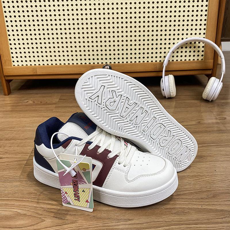 Niche board shoes women's tide autumn new student versatile sports leisure Dexun white shoes