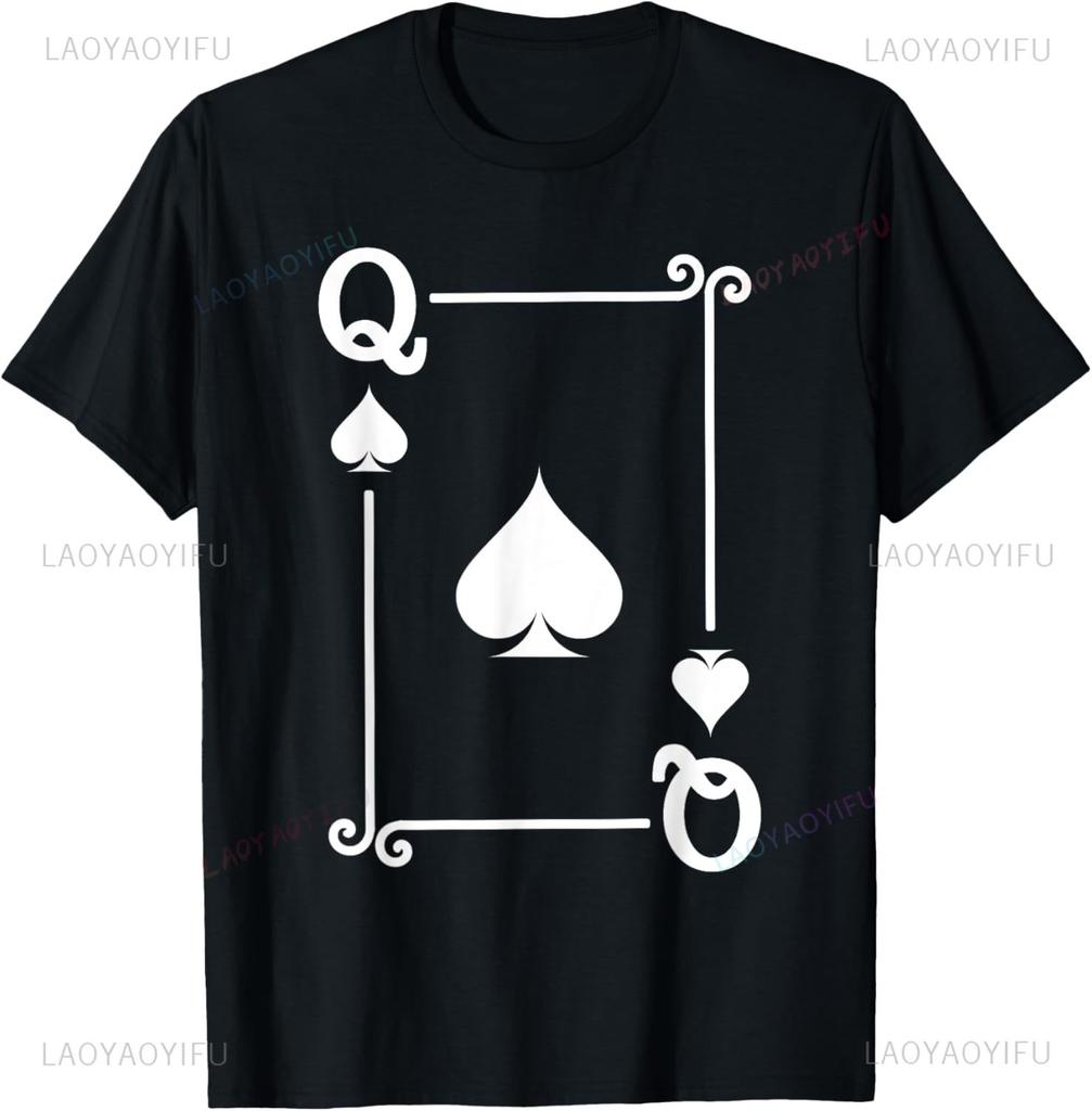 Playing Cards Costume -   Diamonds Card Poker T-Shirt Unisex Summer Streetwear Tops Camiseta