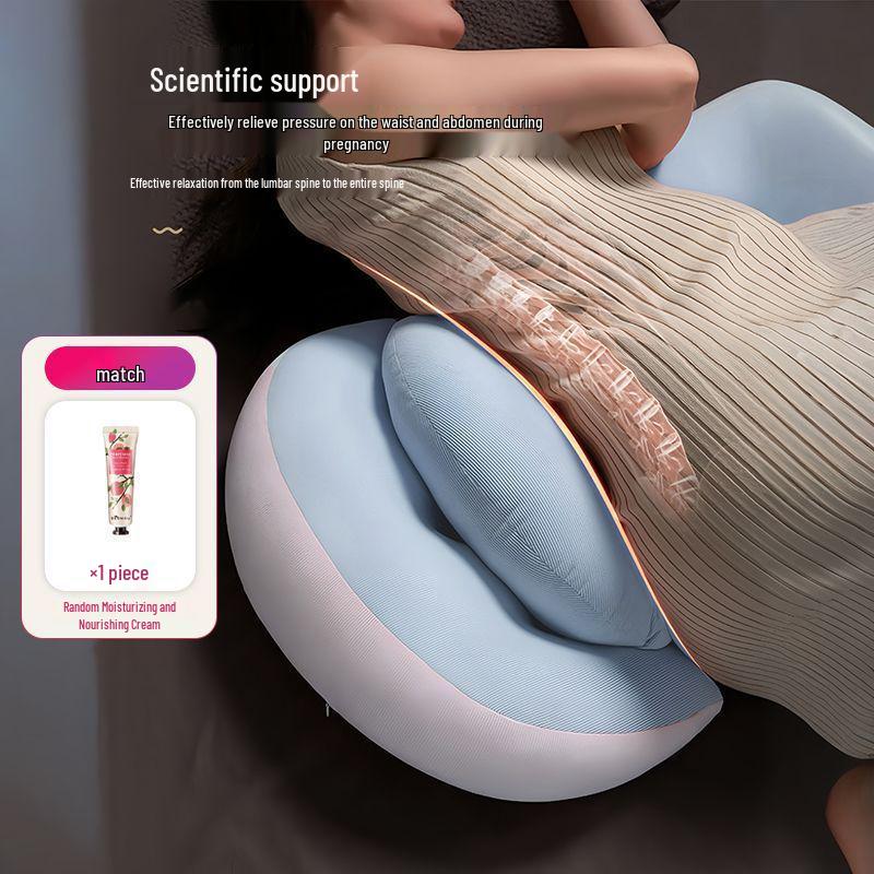Multifunctional Pregnancy Side Sleeper Pillow: Belly Support & Waist Protection, Washable Set for Expecting Mothers