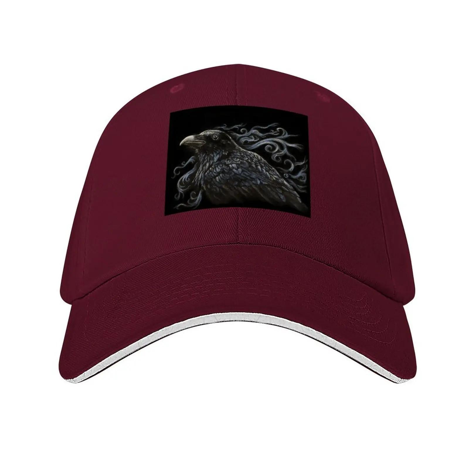 Raven Spirit Bird Baseball Cap Visor Sunscreen Luxury Man Hat Sun Hat For Children Mens Luxury Womens