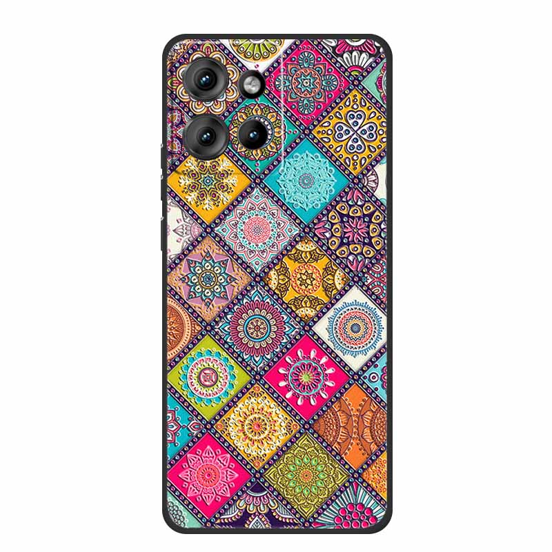 3D Emboss Case For Motorola Edge 50 Neo S50 G75 G15 Power Edge 60 Stylus Fusion Phone Case Shockproof Silicone Soft Back Cover
