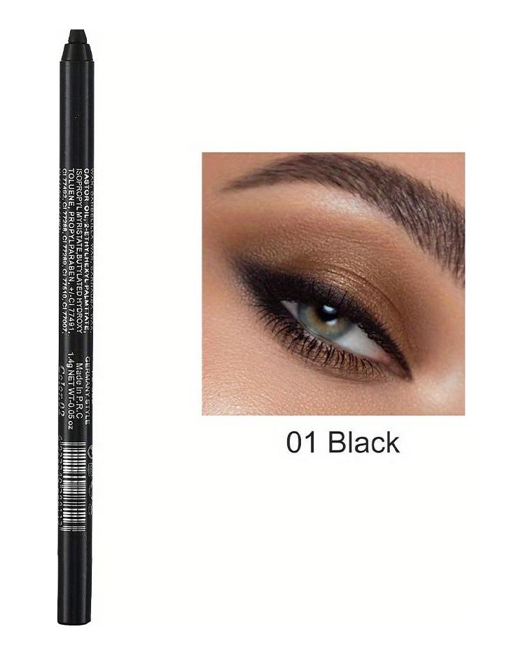 Multifunktionaler Lidschattenstift Monochromer Eyeliner-Stift Perlenglitzerkleber Eyeliner-Stift Augen-Make-up-Stift