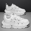 Shoes for Men High Quality Thick-soled Heightening Board Shoe Sneakers Fad Breathable Leather Sports Men Shoes Zapatillas Hombre