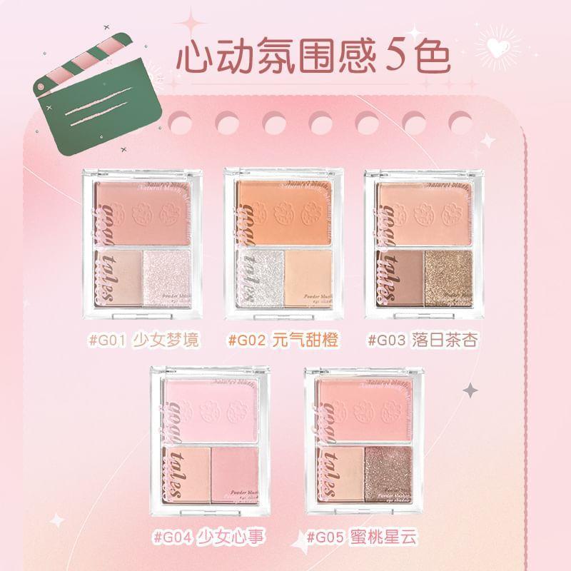 GOGO TALES - Blusher Eyeshadow Palette (4-5)