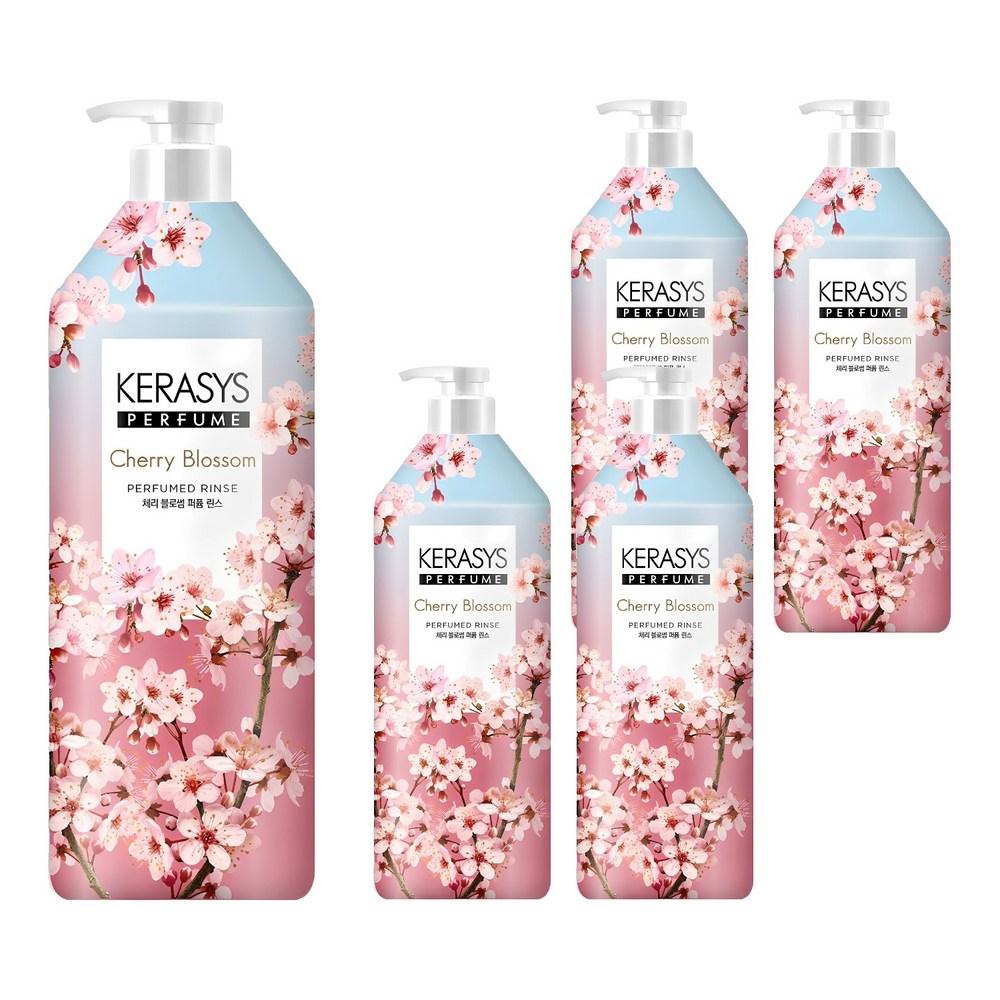 Kerasis Perfume Rinse Cherry Blossom 1L 5 pcs