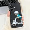 Für Realme Note 60 Hülle Luxus Kunst Bemaltes Cover Stoßfest Weiches Silikon Handyhülle Für Realme Note 50 Note50 Note60 Rückseite