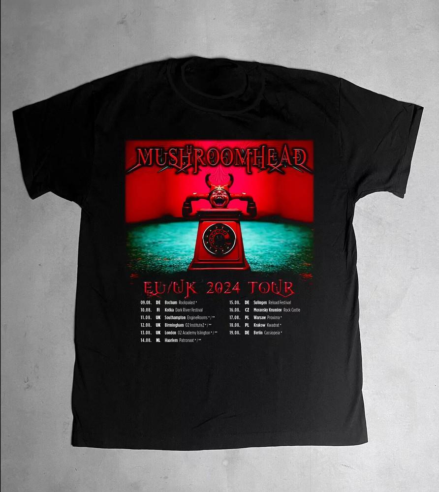 New Popular Mushroomhead Band Tour 2024 T-shirt S-5XL Unisex T-Shirt S