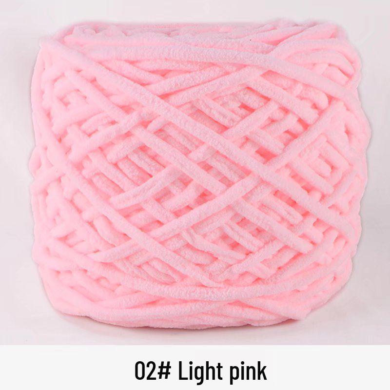 Handgjord Tjock Halsduksgarnboll - Mjuk DIY Stickning & Virkning