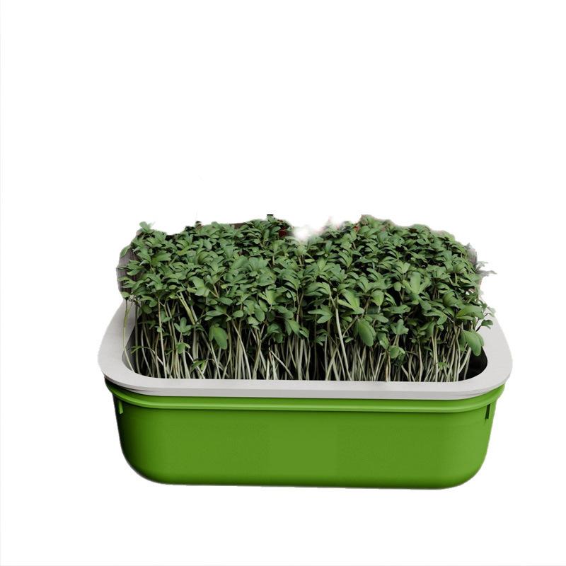 Bean Sprout Pot - A Household Non-soil Cultivation Tray for Growing Wheat Seedlings and Sprouts - Seedling Pot for Vegetable Seedling Cultivation