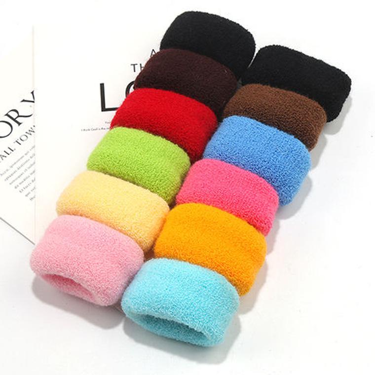 Korean Retro Nylon Elastic Hair Tie Wristband for Women