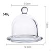 Round Cake Stand Cheese Server for Birthday Wedding Pedestal Langle