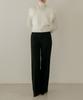 Meibeoyu Cabo Pintuck Pants _ Black