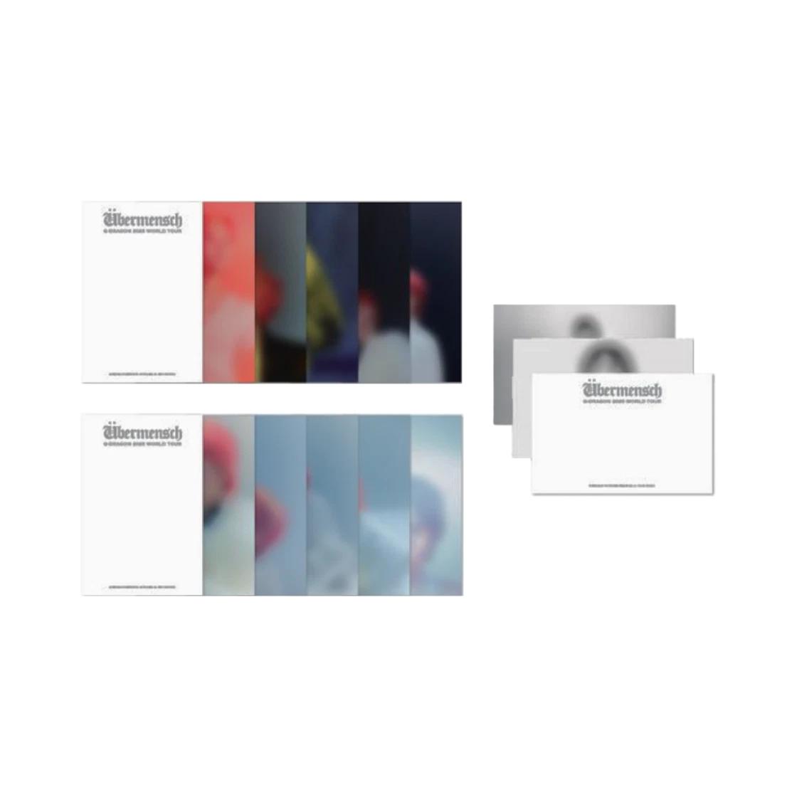 G-DRAGON Ubermensch Postcard Set (12ea) ONE SIZE