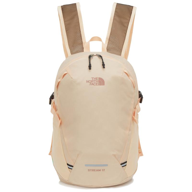 The North Face 12L Stream Minimalist Fashion Hiking Backpack Unisex Backpacks Peach NM2SQ08B Peach