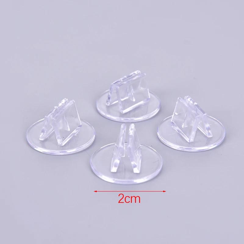 10Pcs 20Pieces 50Pcs High Quality Transparent Plastic Stand For 2Mm Paper Card Board Game Components Card Holder For Game Cards