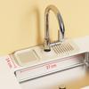 Kitchen Sink Holder Splash Guard Silicone Faucet Mat Bathroom Storage Organizer Faucet Drain Pad Sink Rack Kitchen Organizer