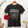 Rottweiler T-Shirt, Anatomy of a Rottweiler, Dog Lover Tee, Pet Owner Gift, Animal Anatomy, Vet Student Shirt, Short Sleeve Unisex Top