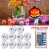 RGB 3/10 LED Underwater Light - Remote Control Waterproof,  Kids Tools for Swimming Pool Party Decoration(With Insulating Sheet)