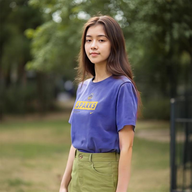 Nike T-Shirt Versatile Skin-Friendly Breathable Trendy Short Sleeve Kids Tops 3Z2B7FEM5-LAS