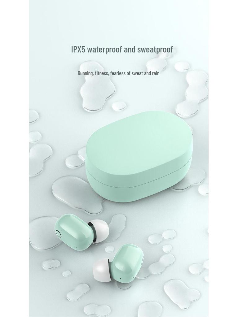 J15 Women’s Bluetooth Wireless Headphones - Mini, Cute, Comfortable, High Sound Quality, E6S