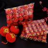 30pcs Mini Velvet Red Lanterns DIY Lucky Hanging Decor for Weddings 2026 Chinese New Yea Spring Festival Home Theme Party Decor