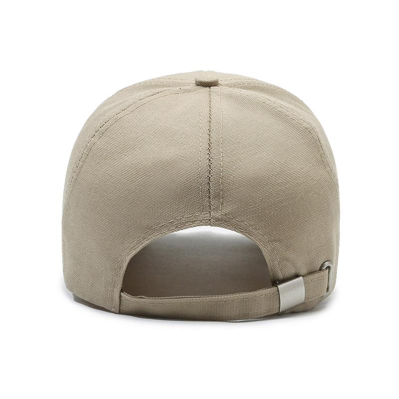 Herren Baseballkappe Sonnenschutzhut UV-Schutz Sonnenschirm Anglerhut Herbst Große Kopfgröße Harte Kappe mit Schirm Leicht Atmungsaktiv Leinwand Baseballkappe