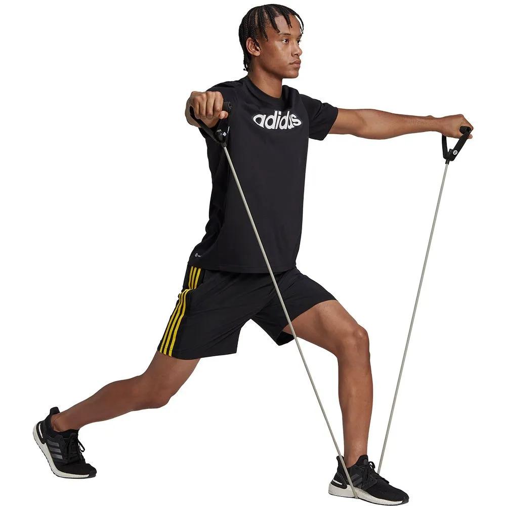 

adidas Футболка с коротким рукавом Aeroready Workout Silicone Print Linear Logo M/Regular