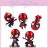 Affascinanti Figure di Spider-man con Testa Oscillante per Decorazione Auto e Collezionismo