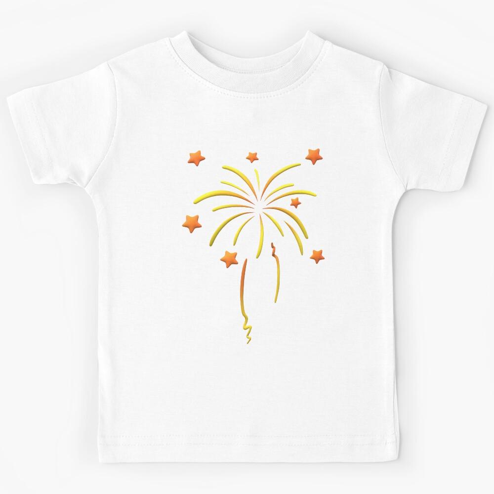 Fireworks Fitted T-Shirt Kids T-Shirt 110