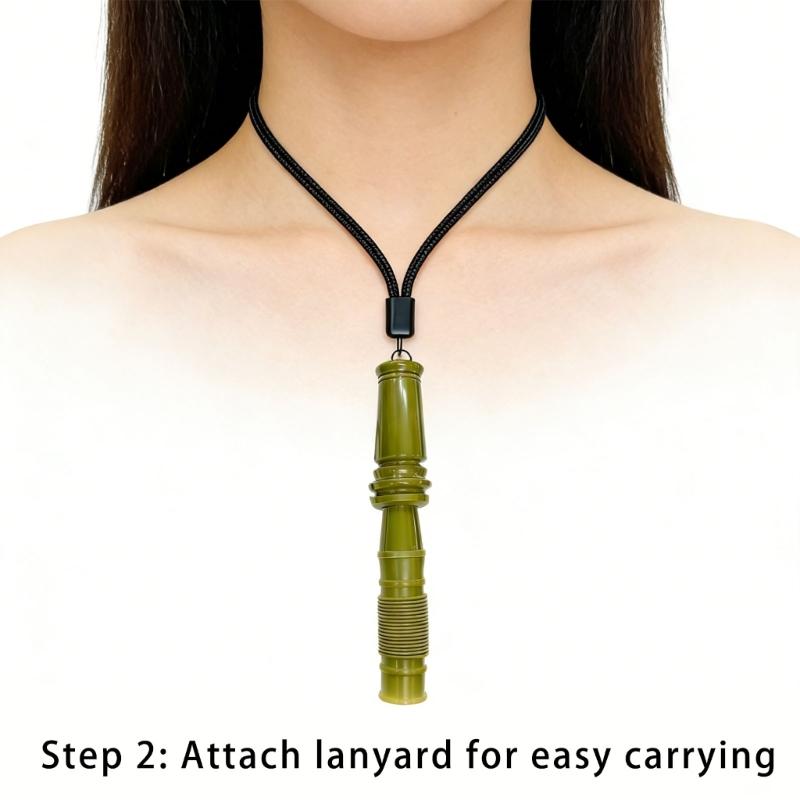 Outdoor Jagd Hirschruf Einstellbare Tonkontrolle Hirschruf Pfeifgeräusche Jägerköder Tragbare Jägerköder Ausrüstung