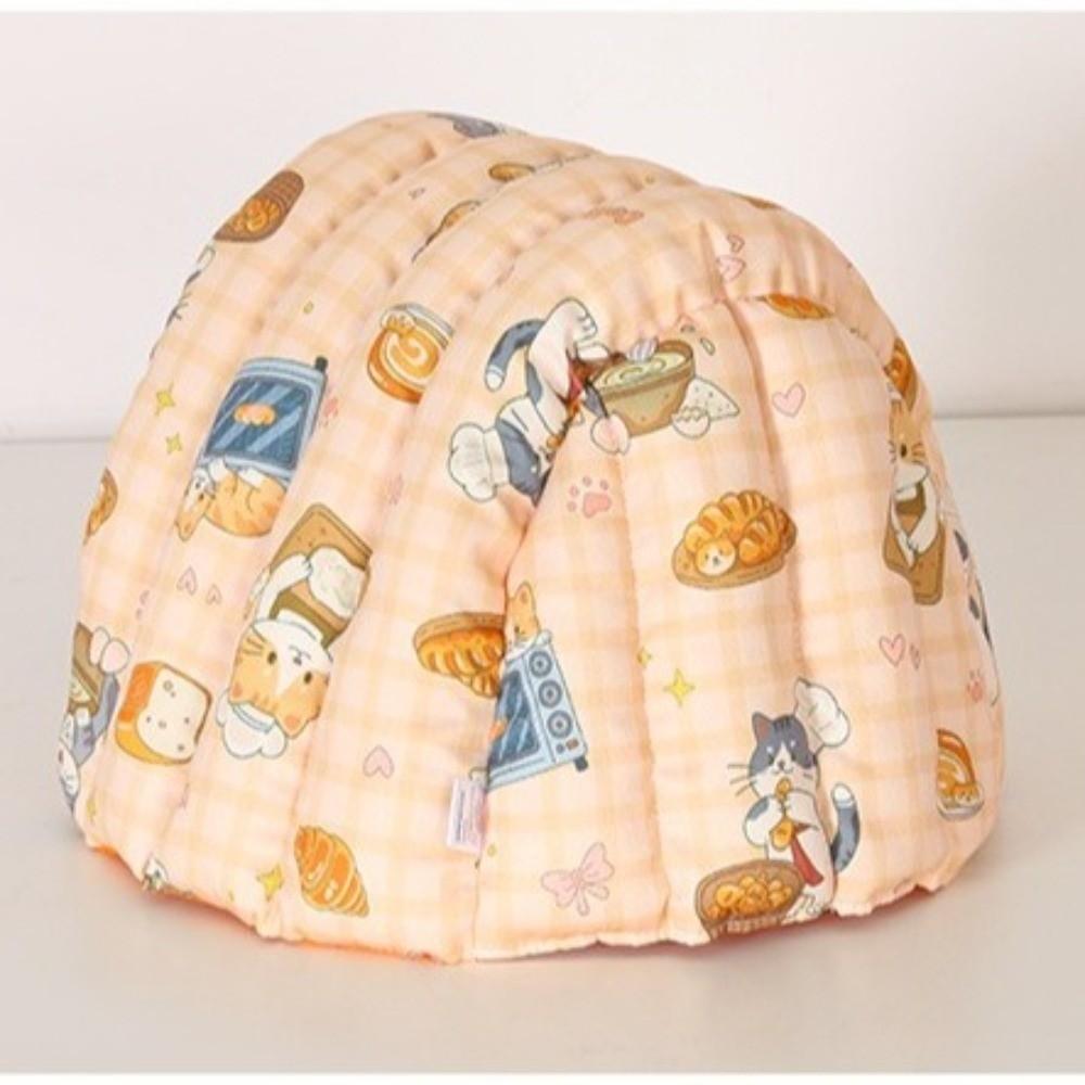 Semi Closed Hamster Warm Nest Thickened Rabbit Sleeping Nest for Hedgehog Chinchilla