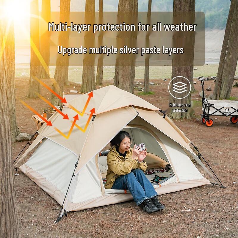 Jihang 3-4 Person Automatic Camping Tent