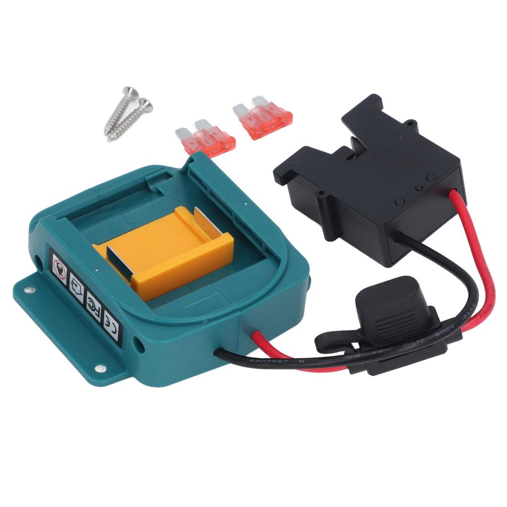 Batterieadapter für Kinderspielzeug zum Reiten, Batterieumrüstsatz mit Kabelbaumstecker und Halter für BL1850 BL1860