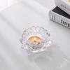 Modern Minimalist Chinese Lotus Glass Candle Holder Home Decor Scented Aromatherapy Vase