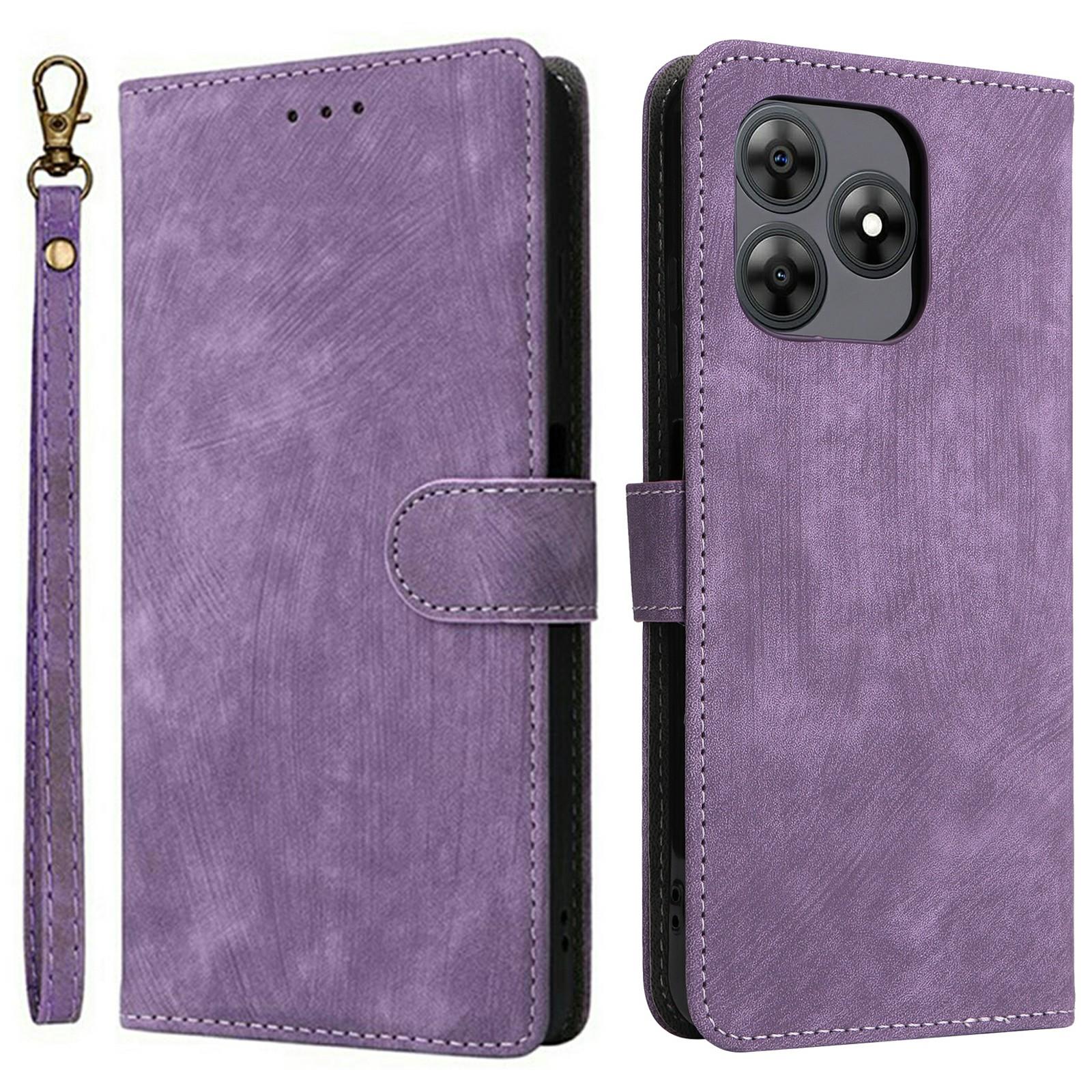 

For Blackview Wave 8C Wallet Case RFID Blocking PU Leather Cover Stand View D