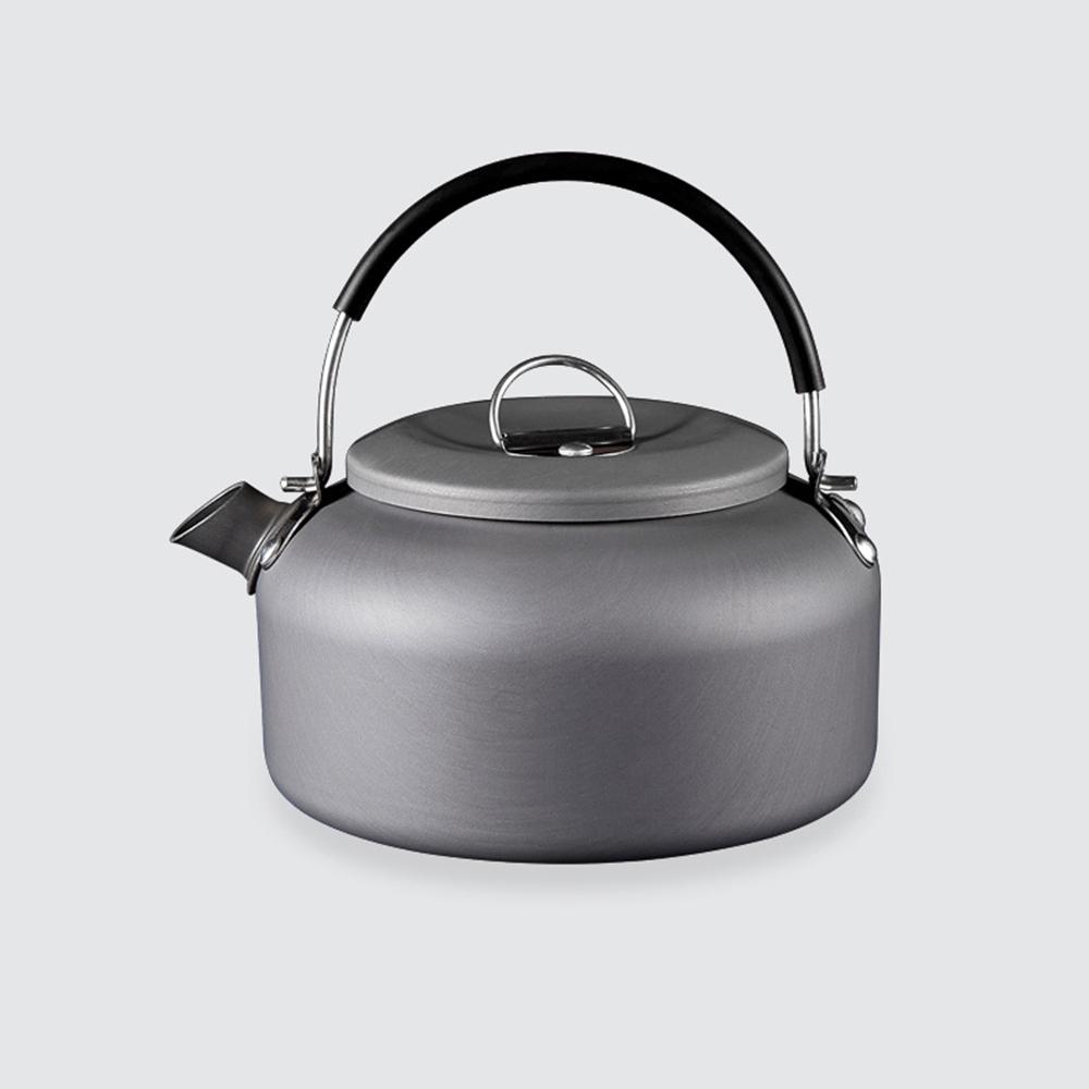 0.8L 1.4L Outdoor Lightweight Aluminum Teapot Kettle Coffee Pot for Camping Hiking   Backpacking
