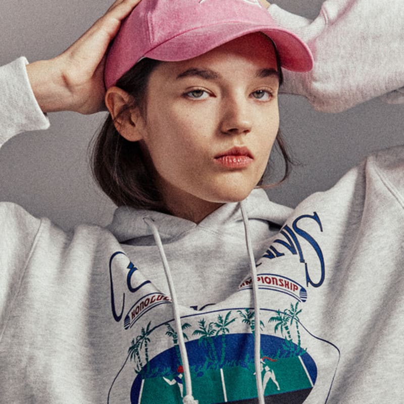 Cocancl WAVY COCANCL LOGO CAP/PINK