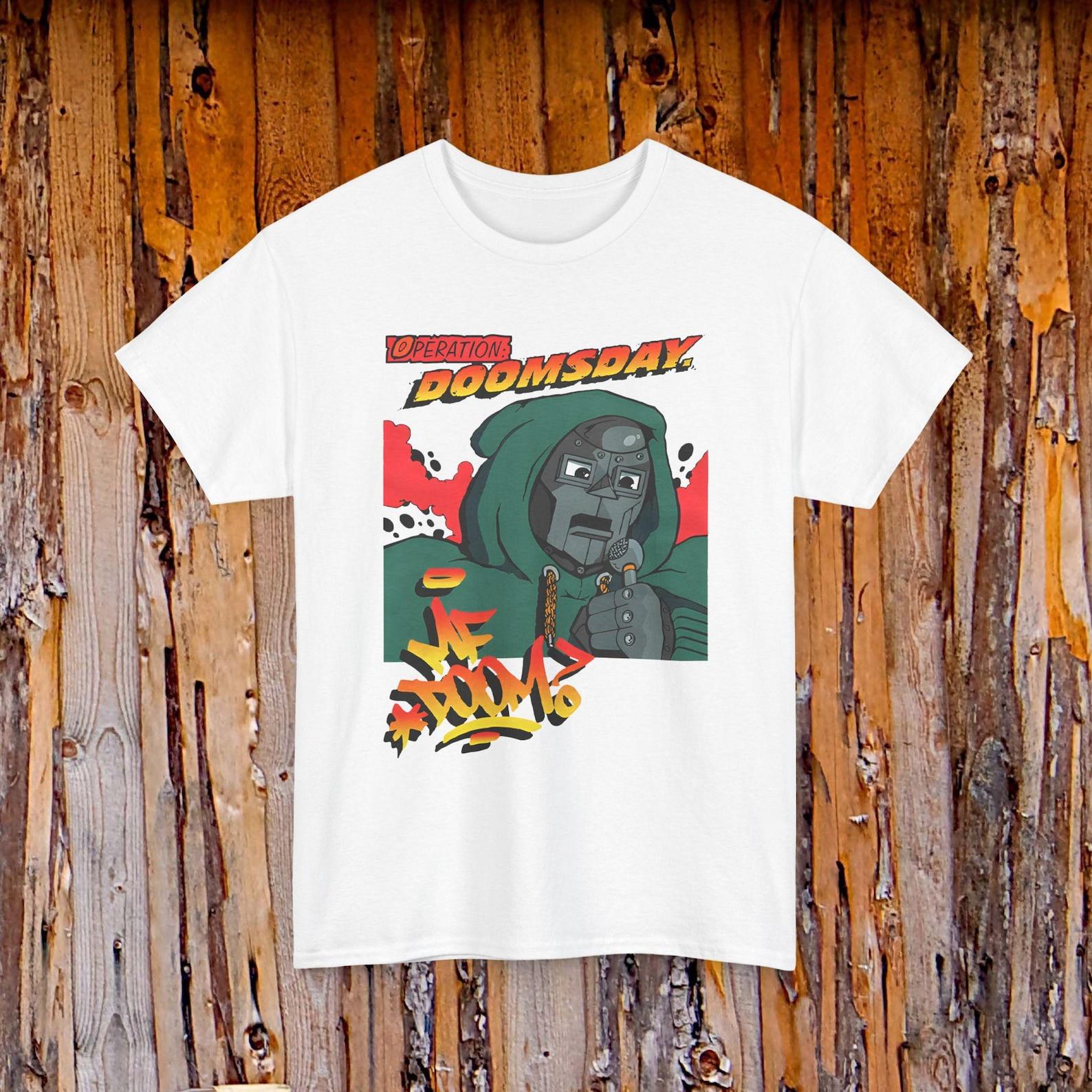 MF DOOM Operation Doomsday Hip Hop Tee | Music Shirt 4XL