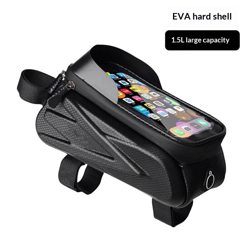 Bicycle Bags Bike Top Front Tube Frame Bag Touchscreen Phone Holder Case Storage Road Bike Bag Cycling Accessories And Parts