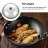 Stainless Steel Pot Lid 34Cm Anti-Scald Cover For Pots Pans Oil Splatter Guard Heat Resistant Cooking Tool Kitchen Gadget