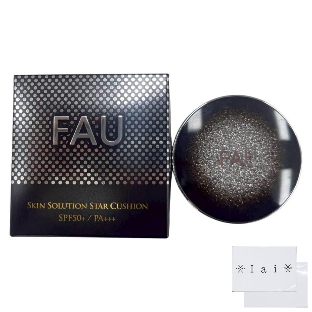 FAU Skin Solution Star Cushion Renewal Cushion Foundation SPF50 Includes Iai Original Tissues (2026 Product) PA+++
