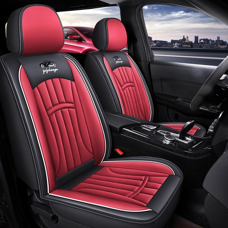 New Faux Leather Automotive Seat Covers for Cars SUV Truck Sedan Universal Anti Slip Seat Cover