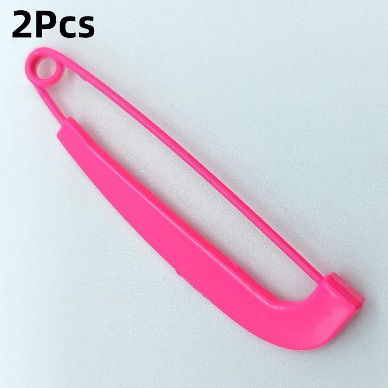 2 Stück Taillenschnalle Leuchtender Anstecker Seidenschal-Schnalle Koreanischer Stil Korsage Brosche Bunte Kleidung Accessoires Pullover Hosen Anstecker