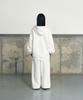 Unusedlab H-Hotfix Zip-Up Hoodie [Ivory]