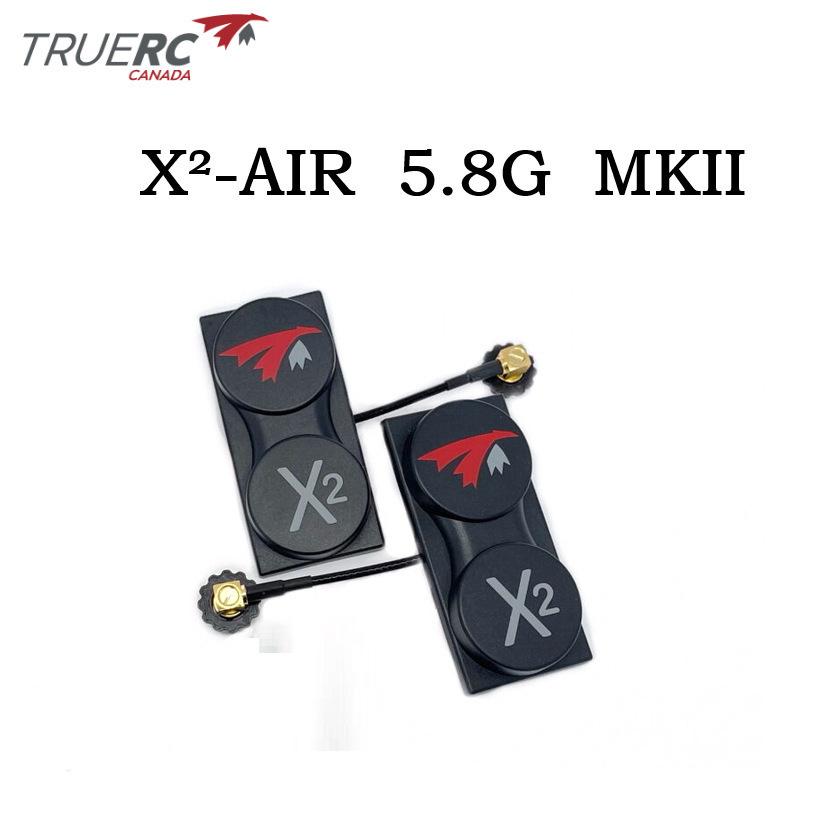 TrueRC X²-AIR 5.8GHz MKII Pair FPV Goggles V1/V2 Long-Range LHCP