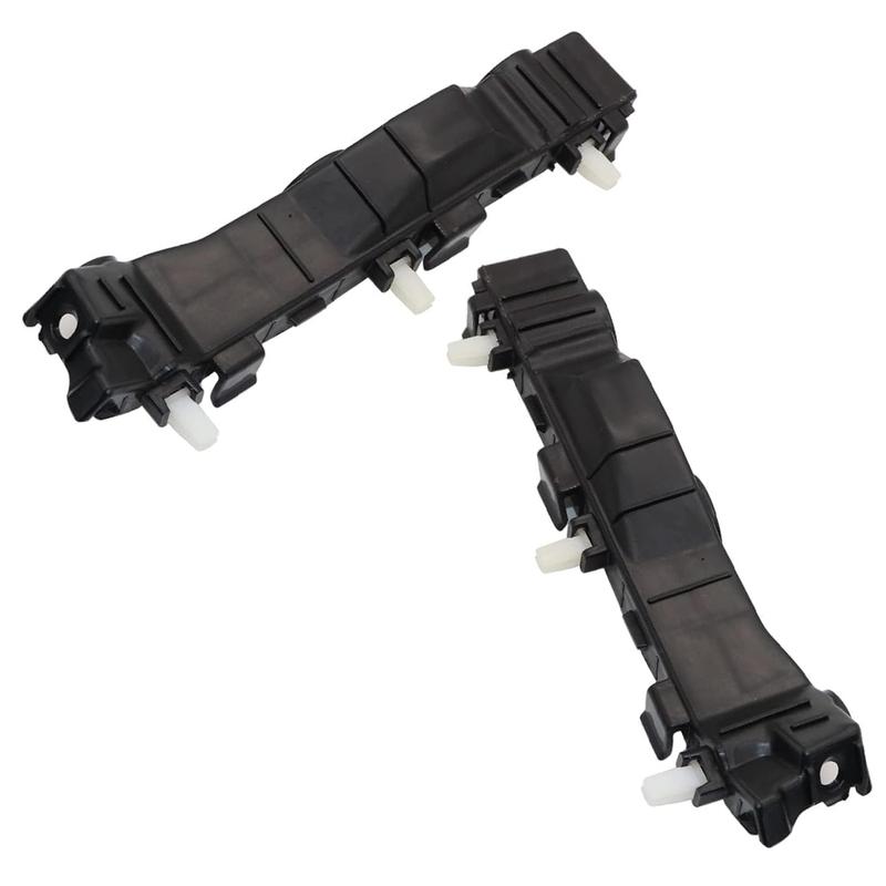 Pair Right Left Car Front Bumper Support Bracket Retainer Black for Kia Rio 2012 2013 2014 2015 2016 2017 86513-1W200 865141W200
